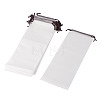 Rectangle Plastic Drawstring Pouches ABAG-TAC0013-25-4