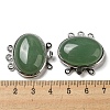 Aventurine Box Clasp G-C104-02C-P-3