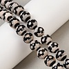 Tibetan Style dZi Beads Strands G-G328-A06-10mm-1