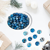 100Pcs Dyed Natural Dragon Veins Agate Beads G-PA0002-39A-7