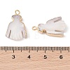 Natural Trochous Shell Pendants SHEL-P017-10G-3