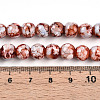 Baking Painted Glass Beads Strands DGLA-N003-8mm-A03-4