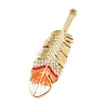 304 Stainless Steel Enamel with Rhinestone Big Pendants STAS-Z186-07G-2