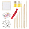 24Pcs Wooden Stretcher Bar for Needlework TOOL-WH0059-087-1