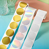 3 Rolls 3 Styles Vinyl Plastic Printable Holographic Stickers OFST-TA0001-10C-7