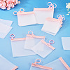 24Pcs 3 Styles Transparent EVA Resealable Bags with Rings ABAG-TA0002-26-5