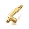 Brass Connector Charms KK-P295-01G-L-2