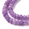 Dyed Natural Malaysia Jade Rondelle Beads Strands G-E316-2x4mm-39-6