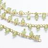 Natural Peridot Handmade Beaded Chains CHC-P003-11L-3