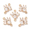 K9 Glass Connector Charms X-FIND-C036-02G-1