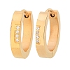 304 Stainless Steel Clear Cubic Zirconia Hoop Earrings EJEW-L307-12G-01-4