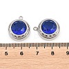 304 Stainless Steel Rhinestone Pendants STAS-Z203-01P-02-3