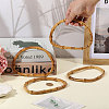 Bamboo Stick D Ring Bag Handles LS-PURS-WH0816-004-3