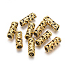 Tibetan Style Hollow Tube Beads LS-GLF10482Y-NF-1