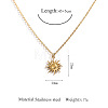 304 Stainless Steel Pendant Necklaces WGFEF8E-03-2