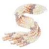 Electroplate Glass Beads Strands EGLA-D300-06-8mm-23-1