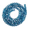 Electroplate Glass Beads Strands LS-EGLA-A044-T3mm-B27-3