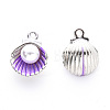 Alloy Enamel Charms ENAM-R059-03A-P-RS-2