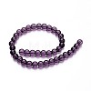 Glass Round Bead Strands GLAA-I028-8mm-12-2