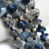 Natural Dragon Veins Agate Beads Strands GG-L001-I01-01F-1