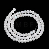 Imitation Jade Glass Beads Strands X-EGLA-A035-J4mm-L05-2