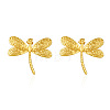 304 Stainless Steel Stud Earrings for Women WGC0B4E-02-1