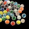 Handmade Luminous Lampwork Beads LAMP-R125-12mm-M-1