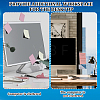 4Pcs Acrylic L Shaped Table Desktop Sign Display Stand ODIS-OC0002-02-4