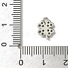 Brass Micro Pave Cubic Zirconia Charms X-KK-I276-44P-3
