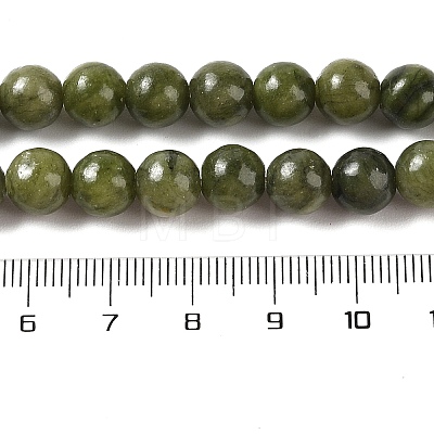 Natural Taiwan Jade Beads Strands G-F591-09-8mm-1