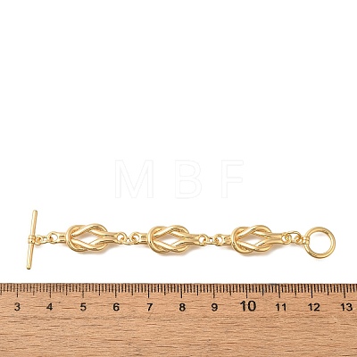 Brass Bracelet Making KK-K388-64G-1