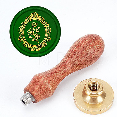 Wax Seal Stamp Set AJEW-WH0208-814-1