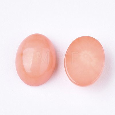 Synthetic Coral Cabochons CORA-T008-32B-1