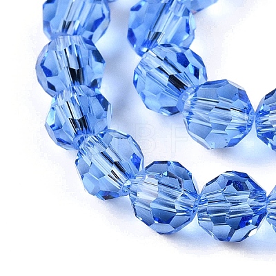 Transparent Glass Beads Strands EGLA-A035-T4mm-D14-1