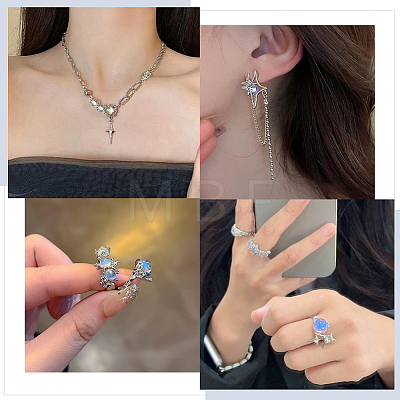 Jewelry Sets SJEW-BM0001-01-1