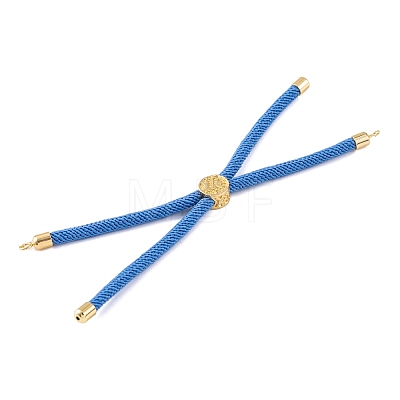 Nylon Cords Bracelet Makings Fit for Connector Charms AJEW-P116-01G-26-1