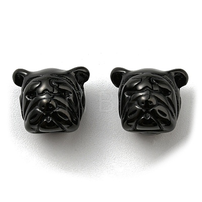 Ion Plating(IP) 304 Stainless Steel Puppy Beads STAS-K152-01B-1