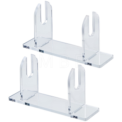 3Bags Acrylicr Fan Storage Holder AJEW-CN0007-52-1
