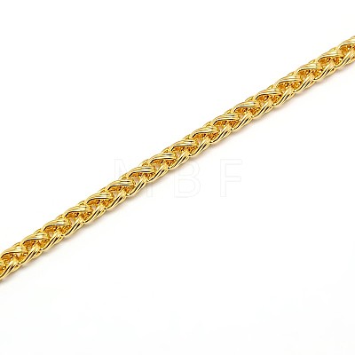 304 Stainless Steel Wheat Chain Necklace Making STAS-A028-N005G-1