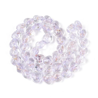 Handmade Foil Glass Beads FOIL-N029-09C-1