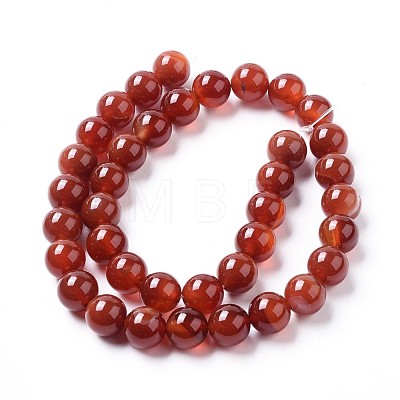 Natural Agate Beads Strands G-I261-B01-10mm-1