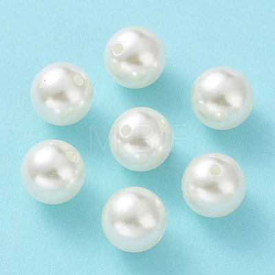 Imitated Pearl Acrylic Beads PACR-14D-12-1