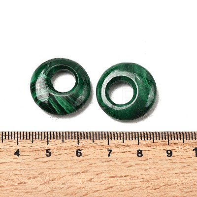 Natural Malachite Pendants G-K350-01-1