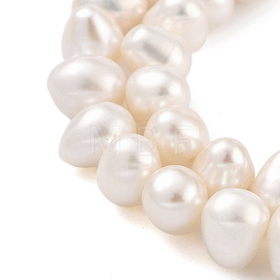 Natural Cultured Freshwater Pearl Beads Strands PEAR-C003-12H-1