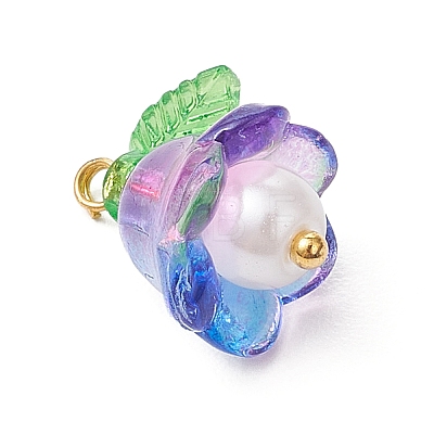 Glass Pendants PALLOY-MZ00837-02-1