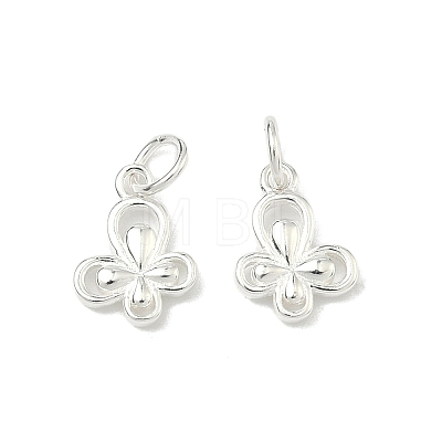 925 Sterling Silver Butterfly Charms STER-H119-01S-1