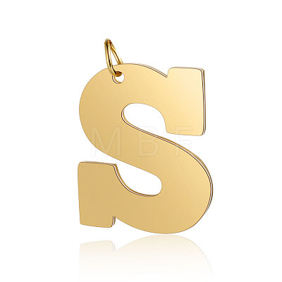 201 Stainless Steel Pendants STAS-S105-T585G-S-1