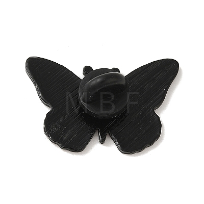 Butterfly Black Aolly Brooches JEWB-U004-06EB-08-1
