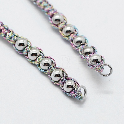 Braided Nylon Cord for DIY Bracelet Making MAK-K013-K01-1