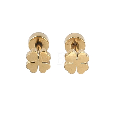 304 Stainless Steel Stud Earrings for Women EJEW-E603-05B-G-1